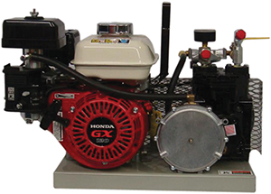 LP powered compressor